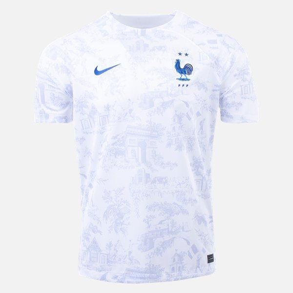 Camisetas De Fútbol Francia Kylian Mbappé 10 2ª Equipación 2022 Camisetas Futbol Retro 